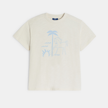 تيشيرت بأكمام قصيرة، باللون...